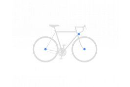 Set secures front wheel + rear wheel + headlight and holder
