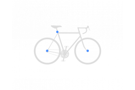 Set secures front wheel + rear wheel + seat post
